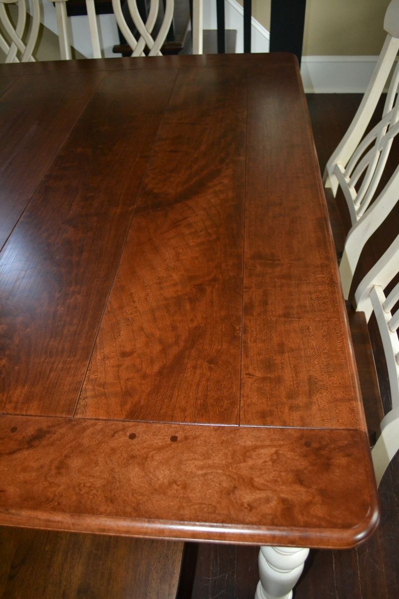 Custom Made Cherry Kitchen Table by Bucks County Craftmasters