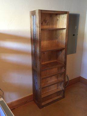 Custom Made Rustic Bookcase