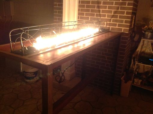 Custom Made Flaming Bar Table