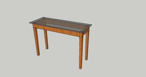 Custom Made Seigal Side Table