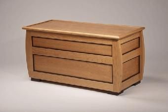 Custom Made Cherry Blanket Chest With Wenge Details.