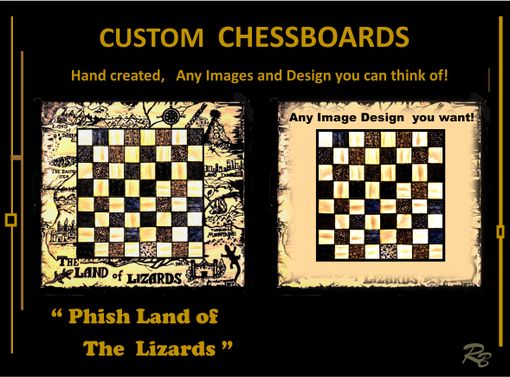 Custom Made Custom, Chessboards, Chess Board, Personalized, Any Design
