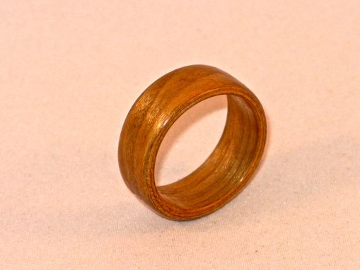 Custom Made Cherry Bentwood Ring- Handmade Wooden Ring