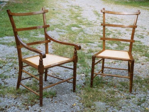Custom Made Walnut Side Chairs In Sets Only