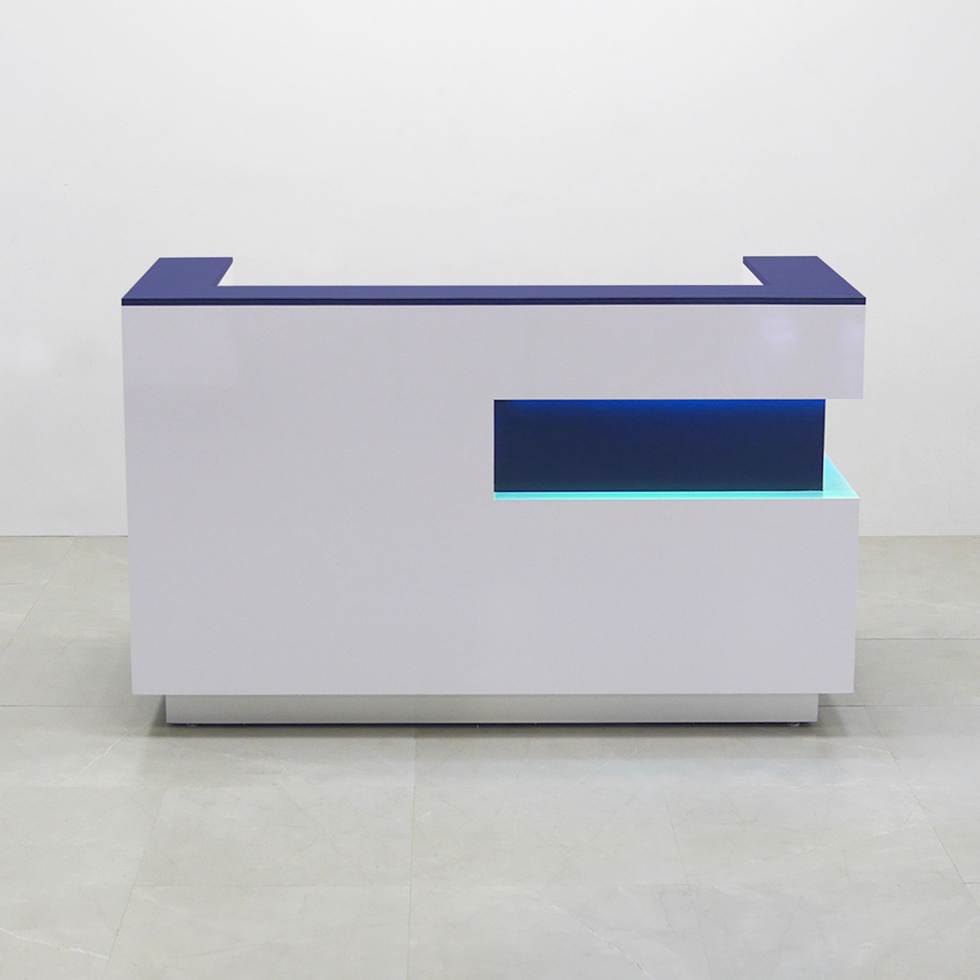 Hand Made Modern Custom Reception Desk - Manhattan U-Shape Desk by Axis ...