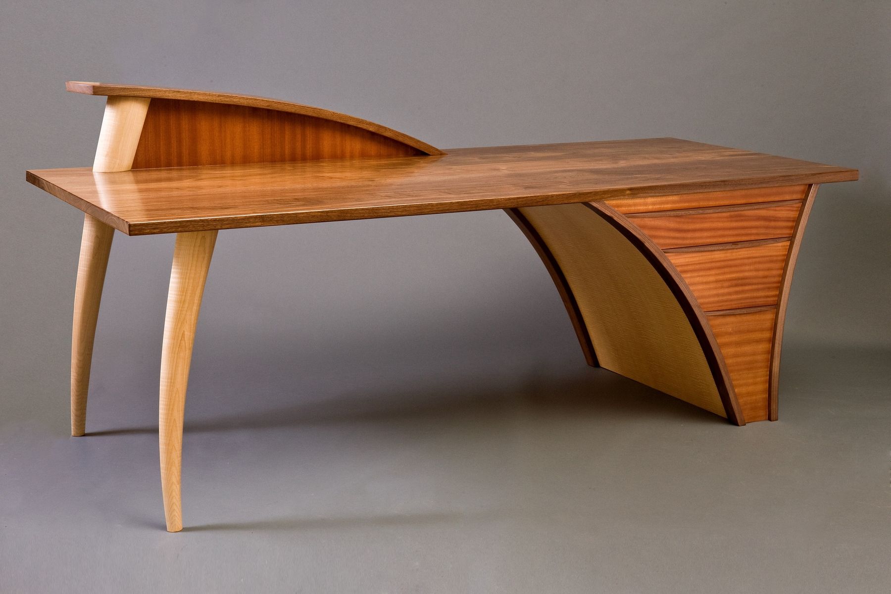 Custom Made Trimerous Desk by Seth Rolland Custom Furniture ...