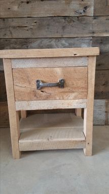 Custom Made Reclaimed Night Stand Or End Table