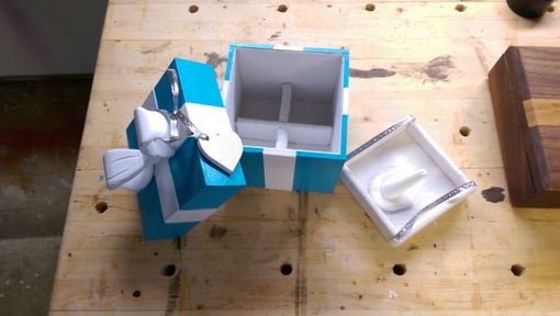 Custom Made Tiffany & Co Inspired Wedding Jewelry Box