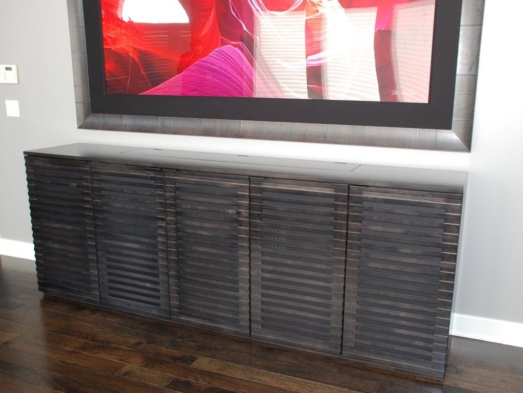 Custom Tv Lift Modern by Belak Woodworking LLC