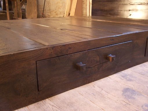 Custom Made Reclaimed Wood Platform Bed