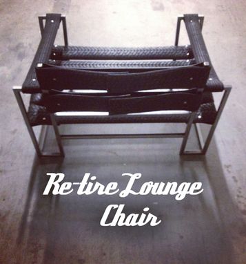 Custom Made Re-Tire Lounge Chair