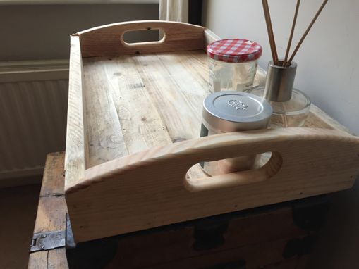 Custom Made Solid Wood Serving Tray