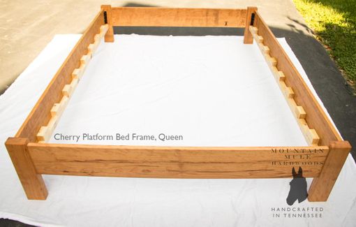 simple queen size platform bed frame hardwoods ash oak maple ambrosia maple cherry or walnut - Platform Bed Frames Queen simple queen size platform bed frame hardwoods ash oak maple ambrosia maple cherry or walnut - Platform Bed Frames Queen