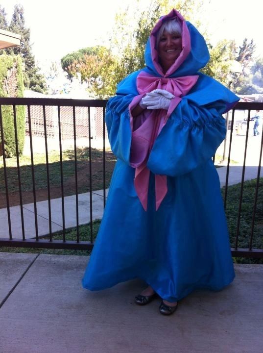 Premium Disney Plus Size Fairy Godmother Costume for Women