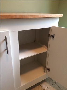 Custom Made Laundry Room Cabinet