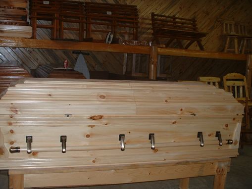 Handmade Wooden Casket by Henry's Woodworking 