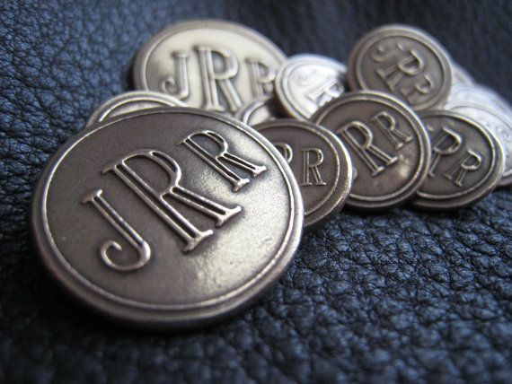 Hand Crafted Set Of Custom Blazer Buttons In Solid Bronze With Family  Crest, Initial, Monogram, Or Custom Logo. by Jennybuttons
