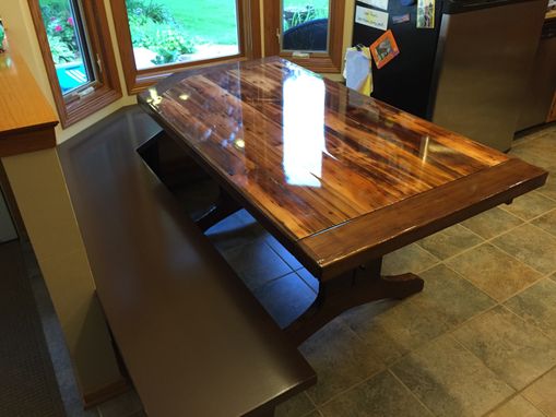 Custom Made Reclaimed Barnwood Table