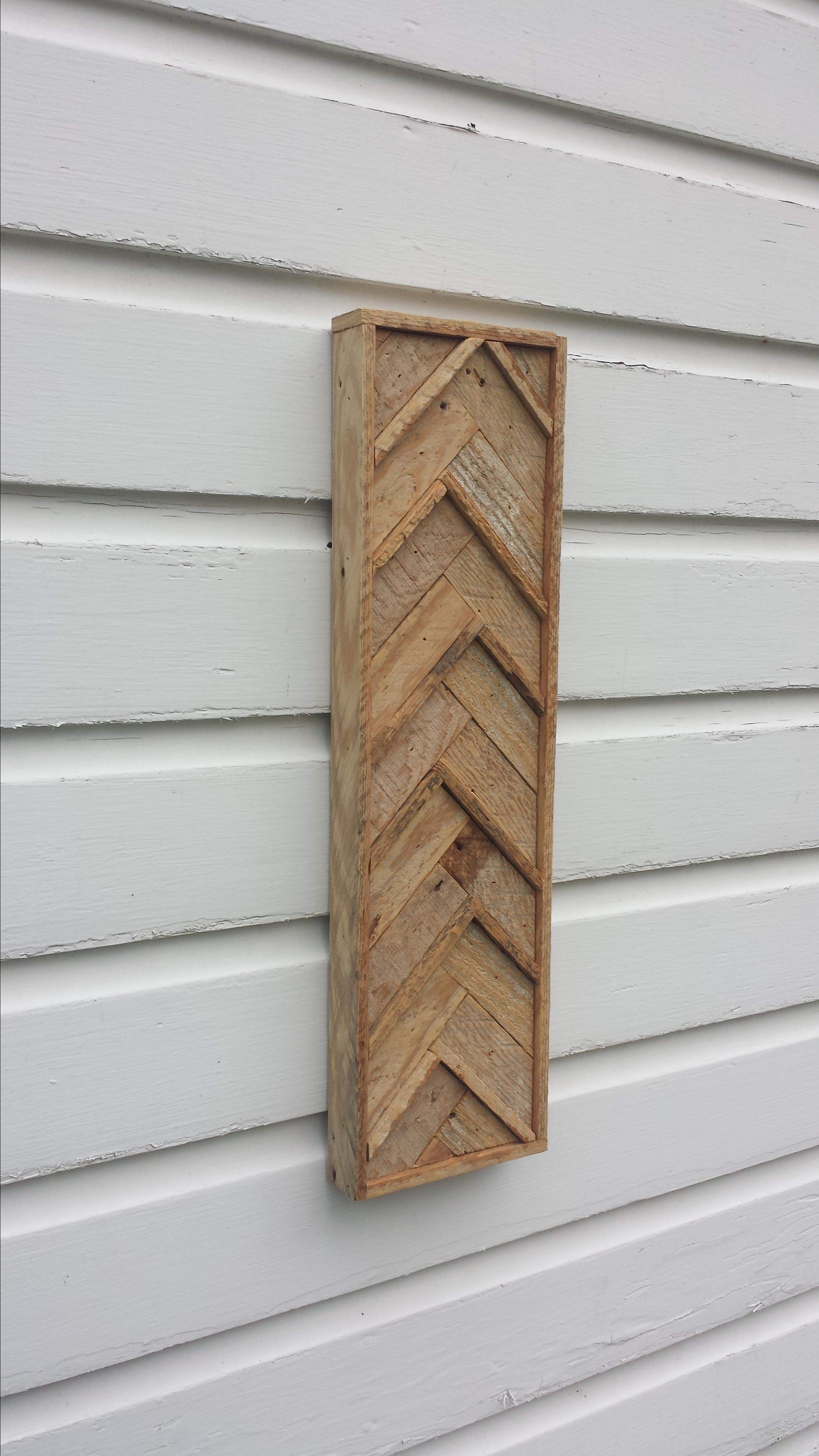 Handmade Custom Made Reclaimed Lath Wall Hanging, Wall Art, Made With
