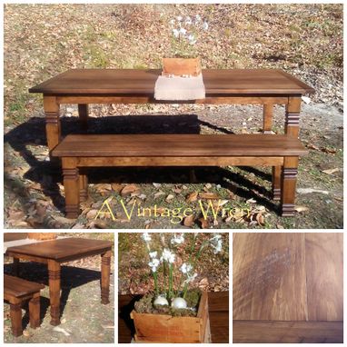 Custom Made Farm Tables/Harvest Tables/ Farmhouse Style/ Rustic Dining Table