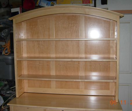 Custom Made Dresser With Hutch