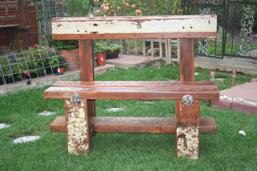 Custom Made Garden Bench
