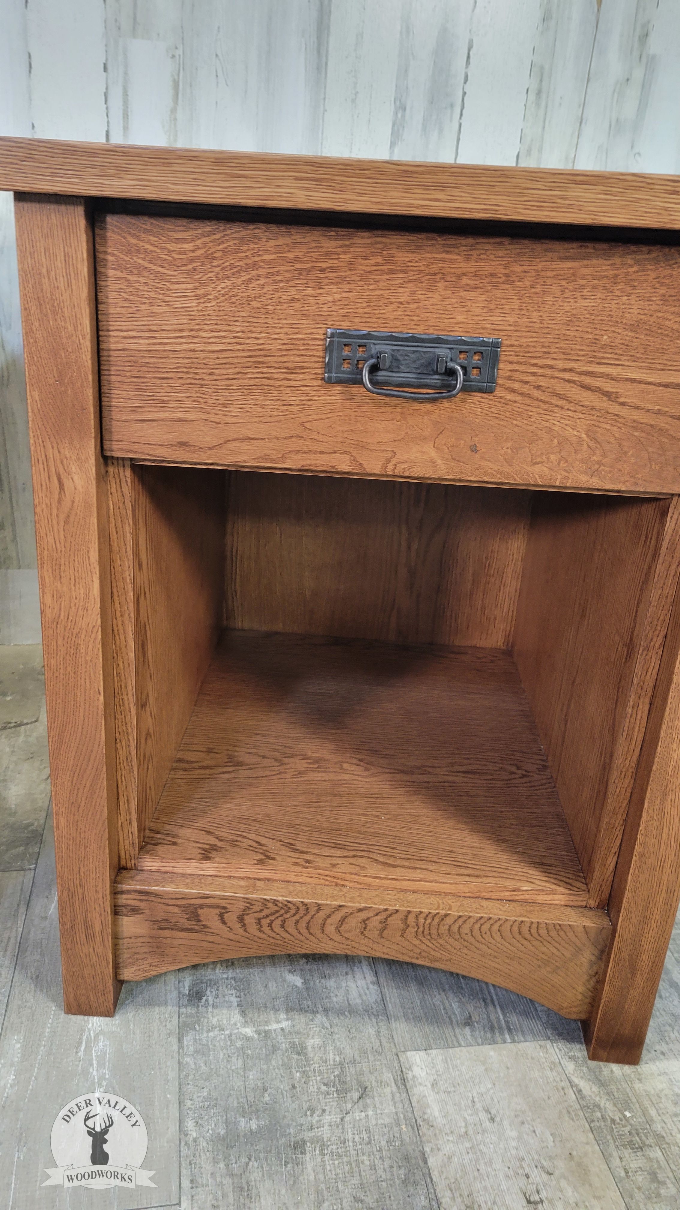 Buy Handmade White Oak End Table, Oak Hardwood End Table, End Table