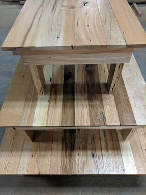 Custom Made Rustic Mixed Species Reclaimed Hardwood Tables