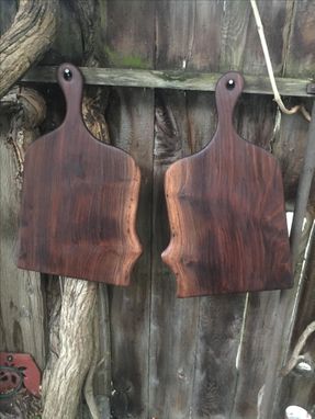 Custom Made Book Matched Pair Of Cutting Boards