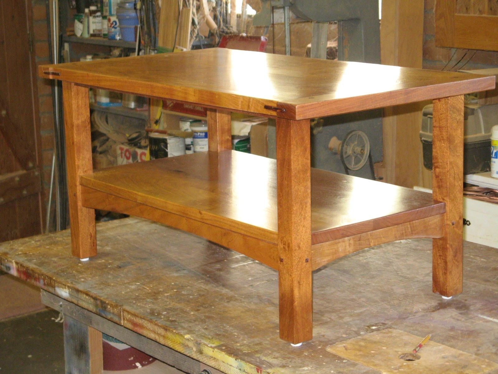 Custom Craftsman Coffee Table by John Callentine Woodworking