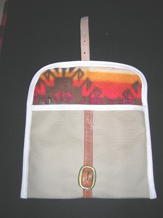 Custom Made Ipad Case Tan Canvas by Buckaroousa