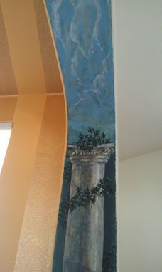Custom Made Art, Mural, The Antique Columns Arch