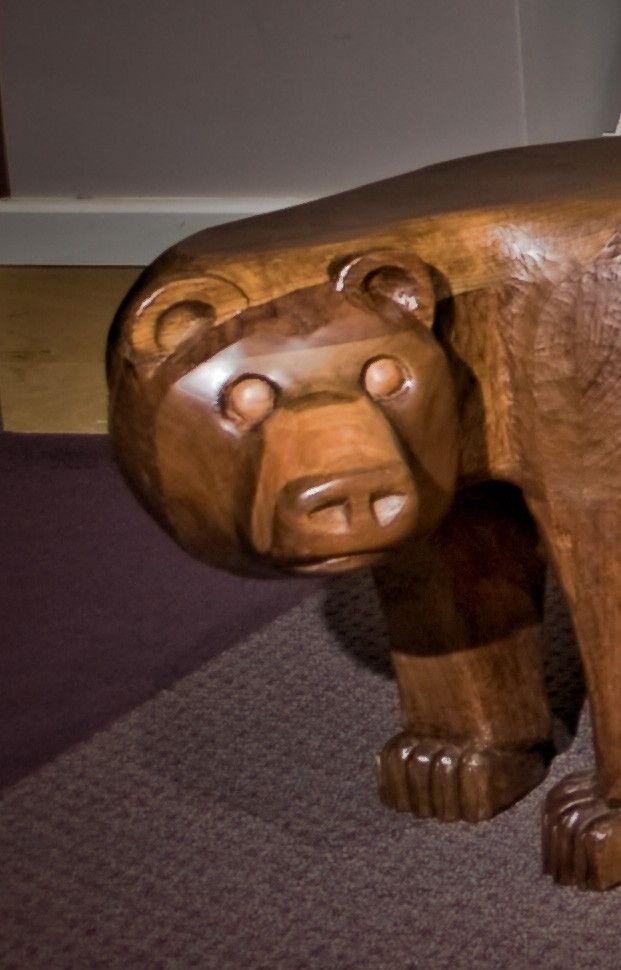 Custom Made Animal Benches At Portsmouth Library by Art Furniture For