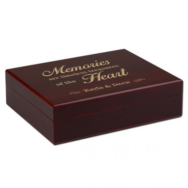 Custom Made Custom Rosewood Memento Box