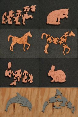 Custom Made Animal Puzzles