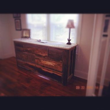 Custom Made Barnwood Dresser