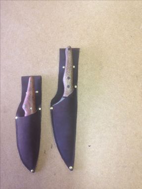 Custom Made Leather Knife Sheaths Made To Order.