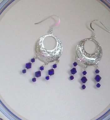 Custom Made Filigree Dome Earrings