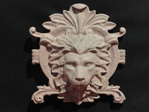 Custom Made Lion Head Wall Decor