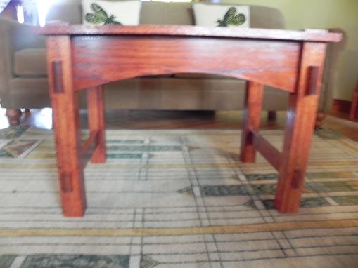 Custom Made Craftsman Style Sofa Table