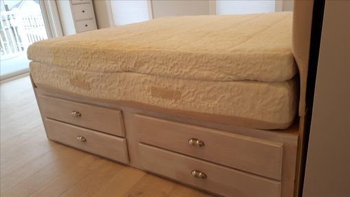 Custom Made Bed With Storage