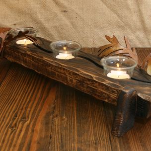 Hand Made Cherry Sink Cabinet With Walnut Top And Handcrafted Copper Farm  Sink by MOSS Farm Designs