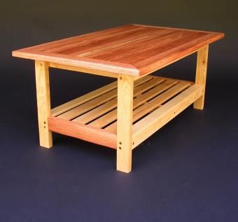 Custom Made Red Oak/ Ash Coffee Table