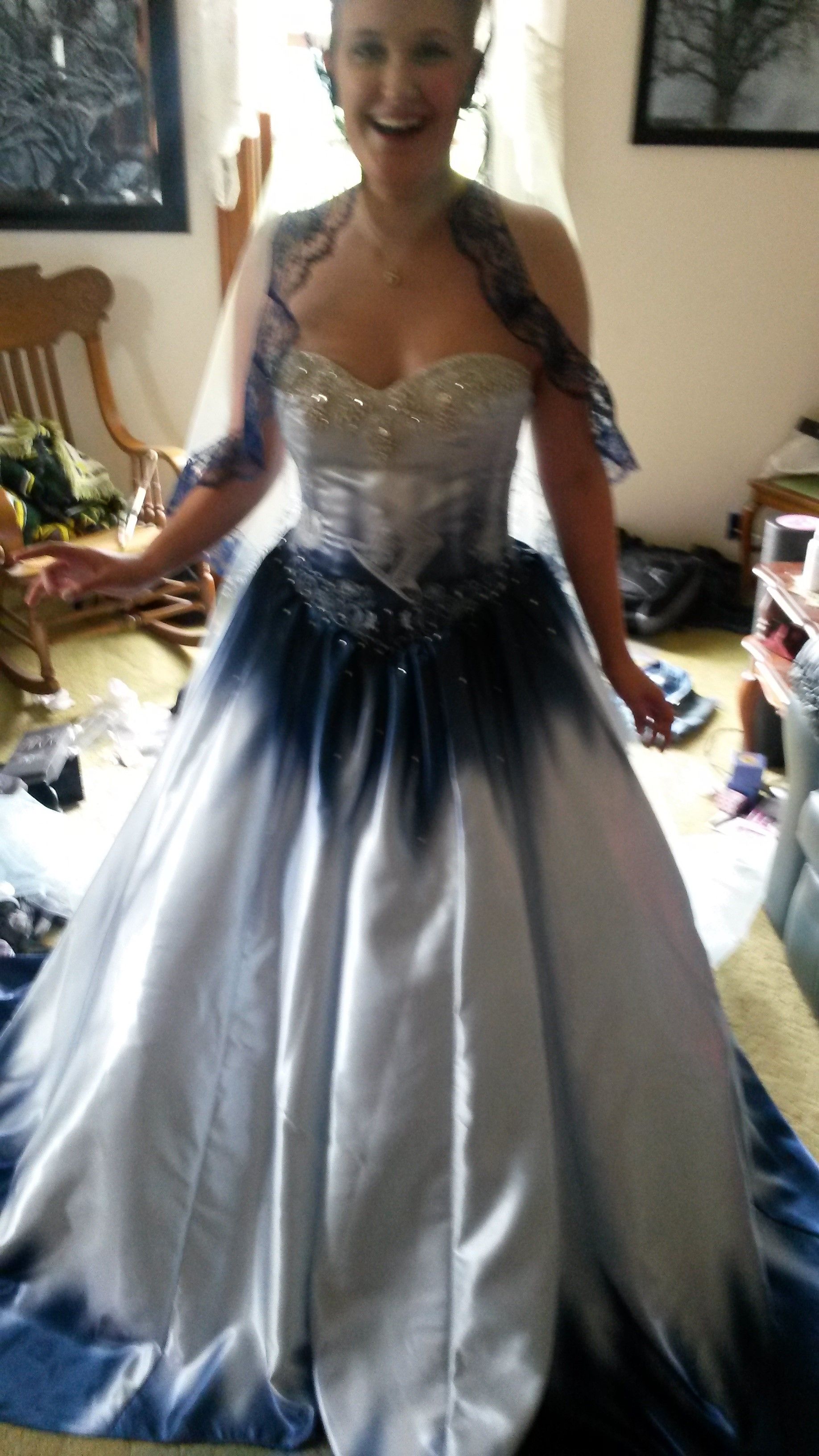 Handmade Custom Alice In Wonderland Wedding Dress by Tony ...