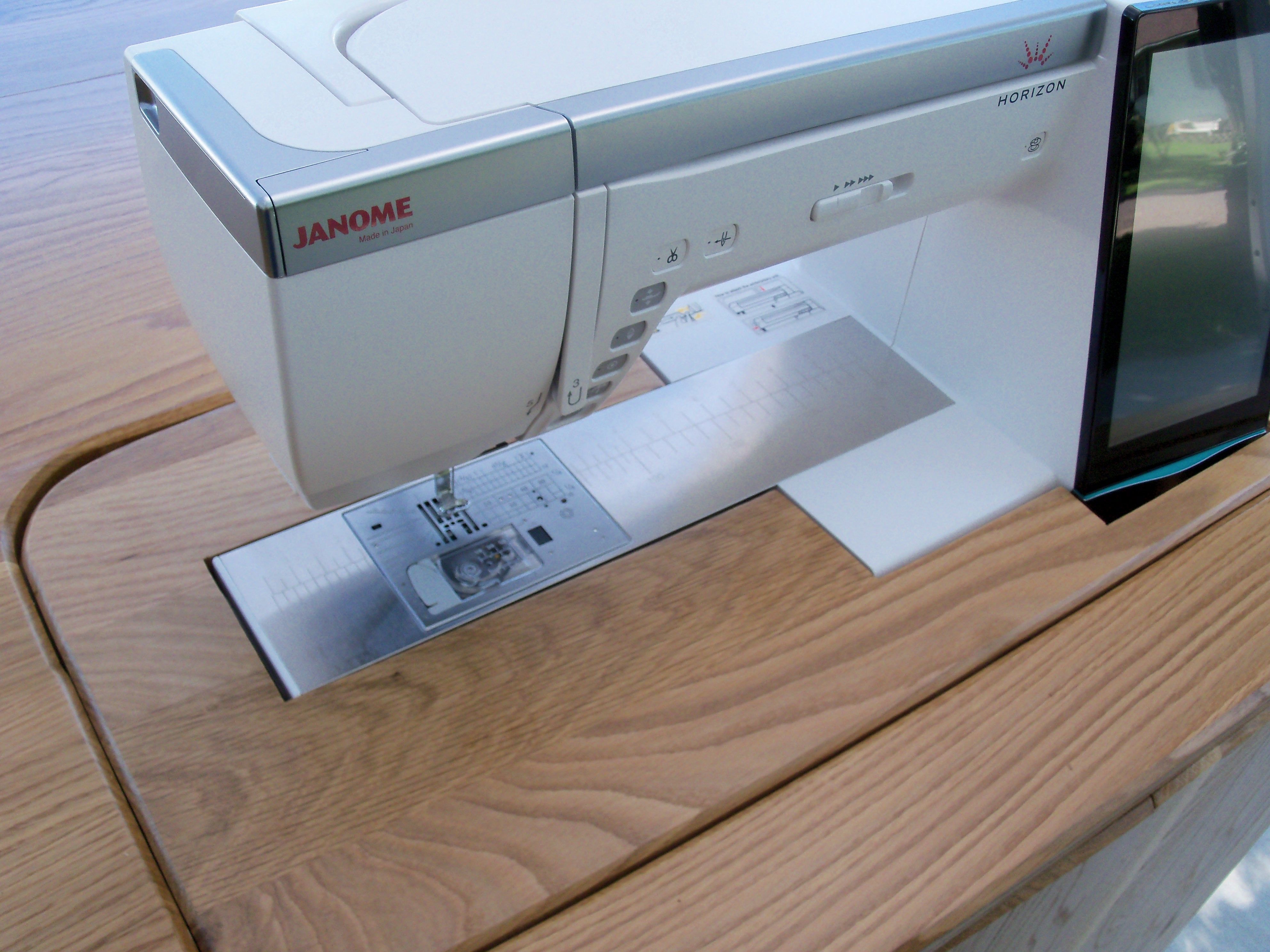 Custom Janome 15000 Dual Sewing Cabinet