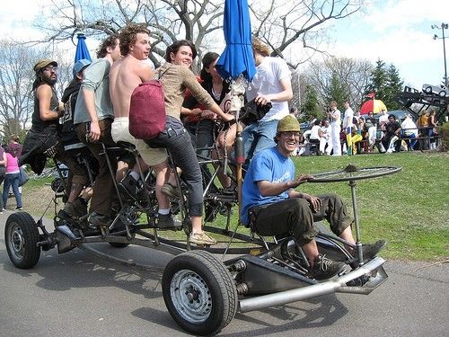 Custom Made Pedal Cloud 10 Person Bike Car