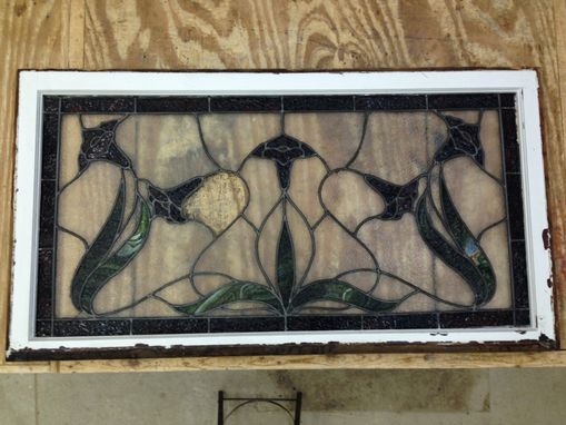 Custom Made Mounting For Leaded/Stained Glass Window