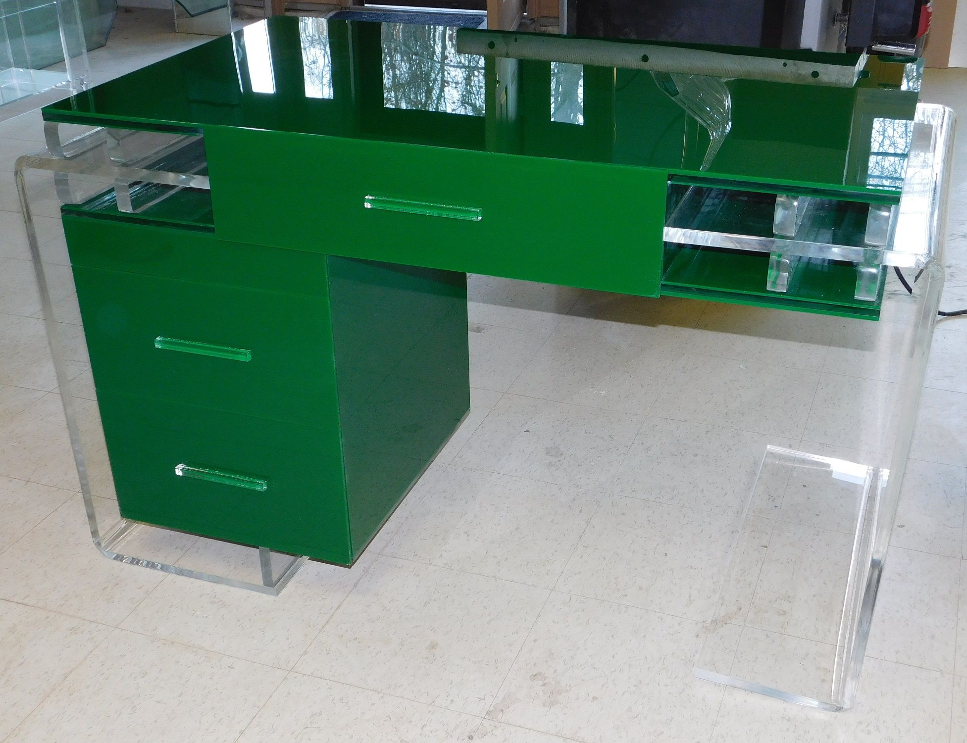 waterfall edge desk waterfall edge desk