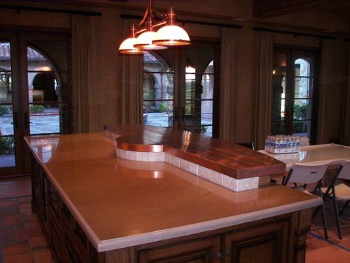 Custom Made Copper Countertops