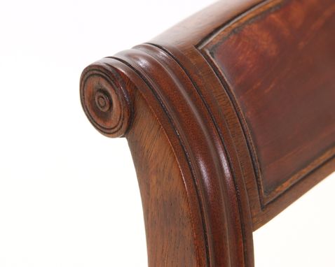 Custom Made Lyre-Back Chair